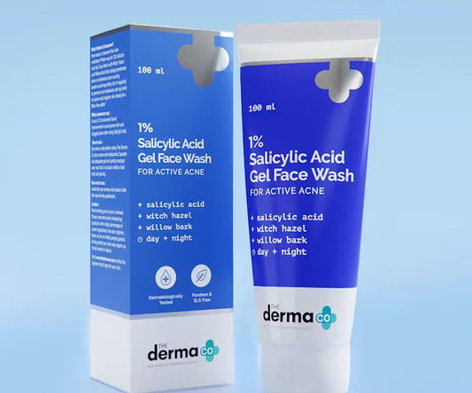 Derma co 1% salicylic acid gel face wash