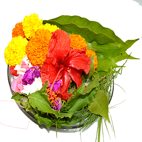 Puja mix flowers