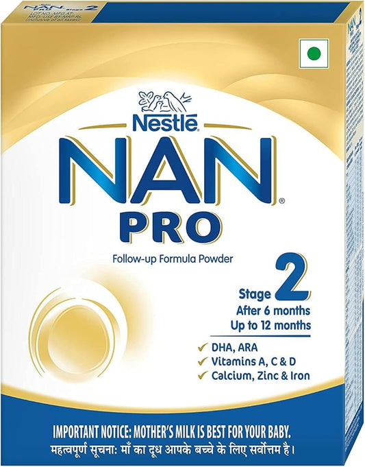 NAN pro 2 powder follow up for formula ( after 6 months up to 12 months)