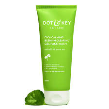 Dot & key  cica calming face wash salicylic green tea