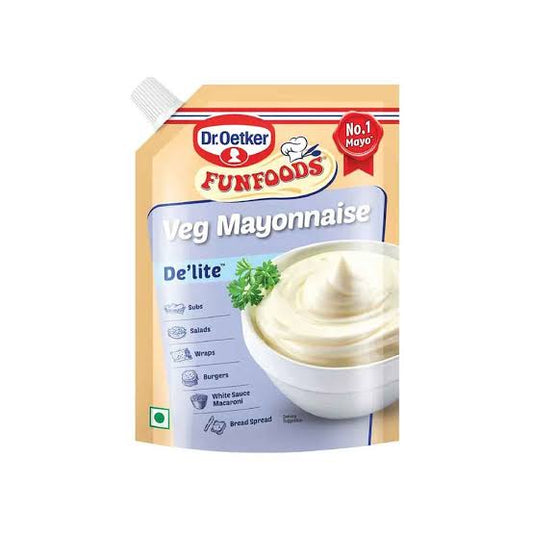 Dr Oetker FunFooDs veg mayonnaise De'Lite