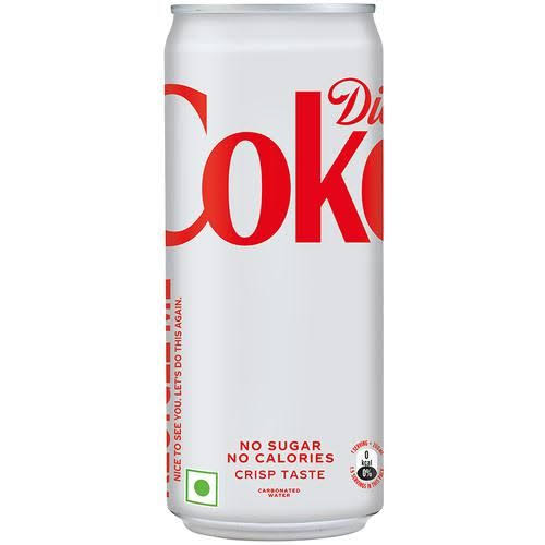 Coka cola diet Coke soft drink