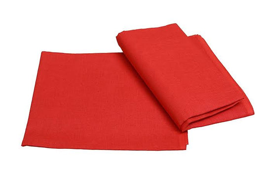 Red cotton cloth