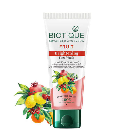 Biotique fruit brightening face wash