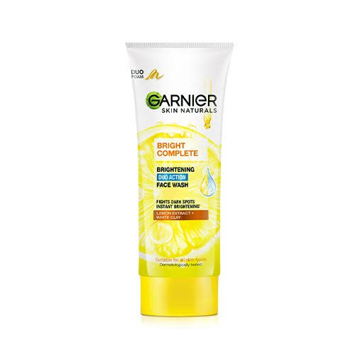 Garnier brightening complete face wash