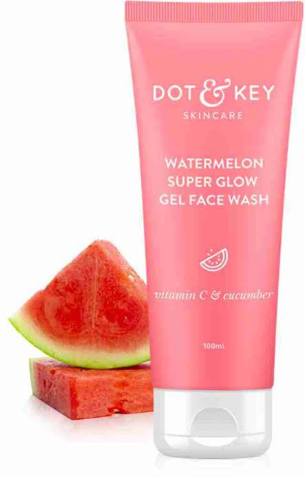 Dot & key  watermelon super glow gel face wash