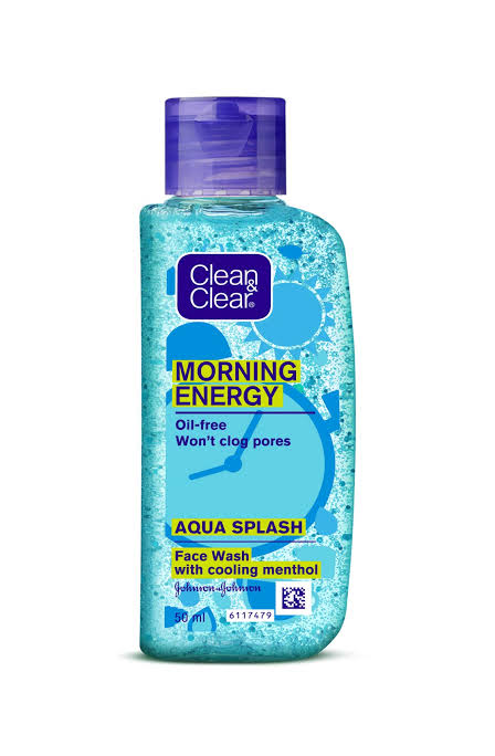 Clean & clear morning face wash Aqua splash