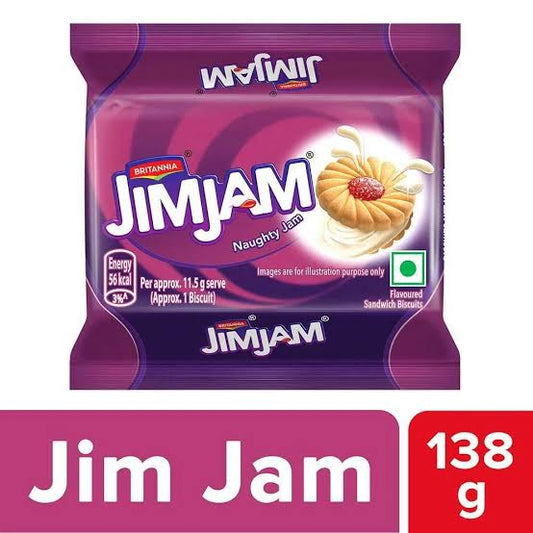 Britainna Jimjam cream biscuits