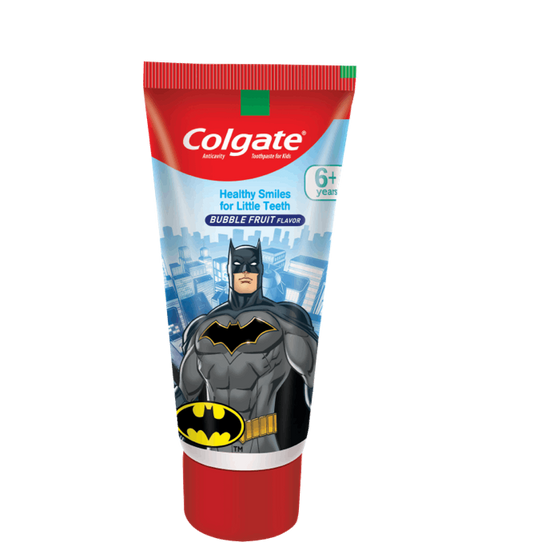 Colgate Batman kids bubble fruit toothpaste